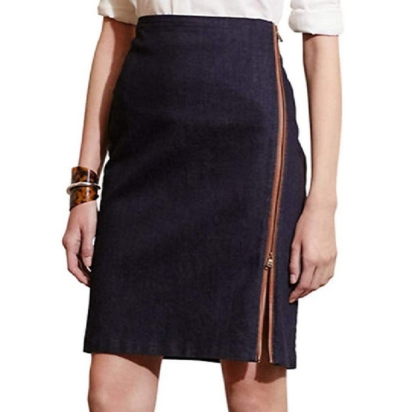 Lauren Ralph Lauren Skirt with Zipper (sz 10, blk) - Picture 6 of 6